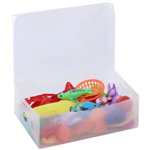 10 Kids Women Smart Storage Containers Foldable Clear Shoe Box Set