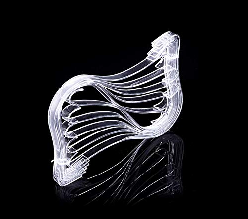 10Pcs/5 Pair Durable Clear Acrylic Shoe Display Stand Shoe Supports Shaper Forms Inserts for Shoe Store Retail Shop or Home Display Storage Use Home Decoration
