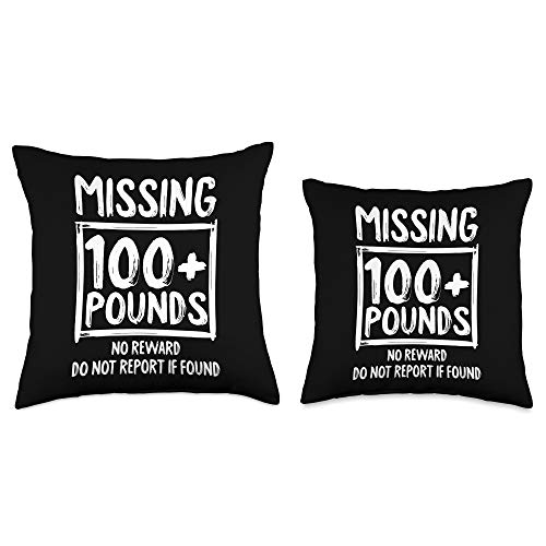 Bariatric Surgery Pillows Gastric Sleeve Gifts 100 Pounds Lost Bariatric Surgery Funny Gastric Sleeve Gift Throw Pillow, 18x18, Multicolor