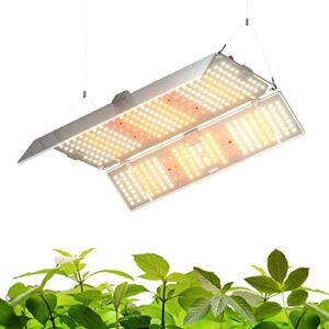 barrina bu 2000 led grow light, full spectrum with ir, 4x4ft coverage, dimmable, adjustable light panel, 816 leds, high ppfd, plant grow light for indoor plants seedling growing flowering fruiting