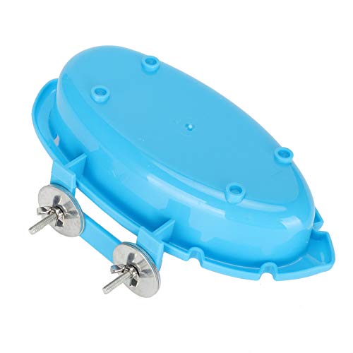 5Pcs Bird Bath Tub, Parrot Bathtub, Bird Plastic Bath Bathing Tub Shower Bathtub, Parrot Food Water Bowl, Parrot Feeder