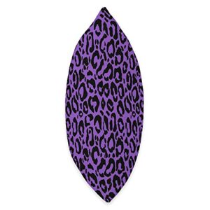 Christmas Decor & Gnome Christmas Lover Gift Purple Leopard Cheetah Print Animal Lover Throw Pillow, 18x18, Multicolor