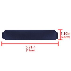 Geekria Headband Pad Compatible with Bose QuietComfort 35 ii Gaming, QC35II, QC25, QCSE Headphones Replacement Band, Headset Head Cushion Cover Repair Part (Blue)