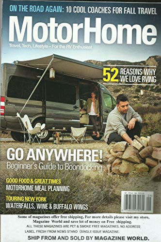 MOTOR HOME, TRAVEL, TECH, LIFESTYLE-FOR THE RV ENTHUSIAST SEPTEMBER, 2020