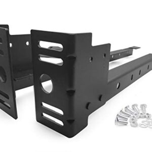 appacare Bed Frame Footboard Extension Brackets Set Attachment Kit - Fit for Twin, Full, Queen, or King Size Beds