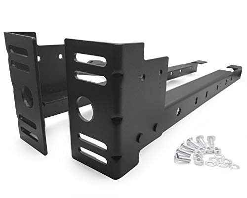 appacare Bed Frame Footboard Extension Brackets Set Attachment Kit - Fit for Twin, Full, Queen, or King Size Beds