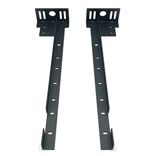 appacare Bed Frame Footboard Extension Brackets Set Attachment Kit - Fit for Twin, Full, Queen, or King Size Beds