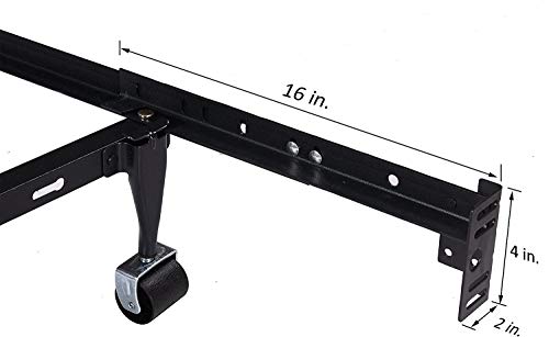 appacare Bed Frame Footboard Extension Brackets Set Attachment Kit - Fit for Twin, Full, Queen, or King Size Beds