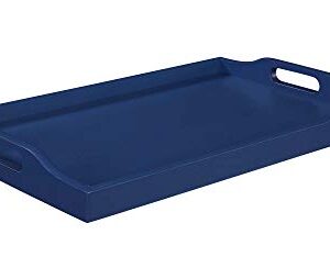 Convenience Concepts Designs2Go Serving Tray, Cobalt Blue