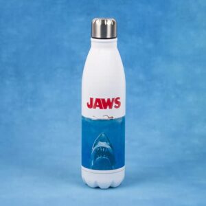 half moon bay jaws - water bottles - jaws metal water bottle