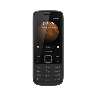 Nokia 225 Unlocked 4G Cell Phone, Black (AT&T/T-Mobile/Cricket/Tracfone/Simple Mobile) (Renewed)