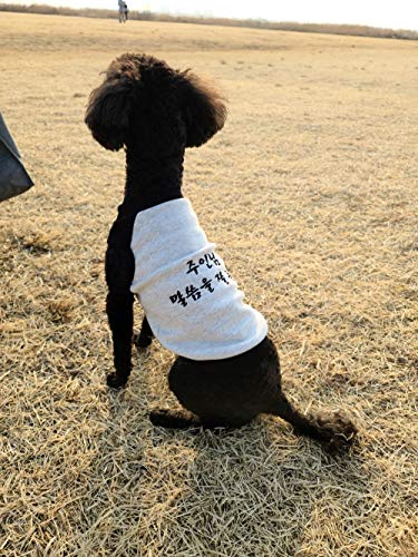 Youthdog Dog Clothes Summer Tank Top Sleeveless Vest Shirt Korean Dog Sweater Pullover Sweatshirts for ropa para Perros pequeños (Small)