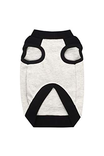 Youthdog Dog Clothes Summer Tank Top Sleeveless Vest Shirt Korean Dog Sweater Pullover Sweatshirts for ropa para Perros pequeños (Small)