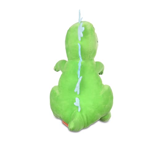 Nickelodeon for Pets Rugrats Reptar Figure Plush Dog Toy - 6 Inch Green Nickelodeon Toys - Rugrats Toys for Dogs from Nickelodeon 90s Rugrats TV Show - Nickelodeon Toys for Dogs, Plush Fabric Dog Toy