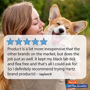 Hartz UltraGuard Dual Action Flea & Tick Topical Dog Treatment and Flea and Tick Prevention, 6 Months, 60+ Pound Dogs