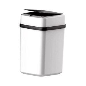 magideal automatic touchless motion sensor trash can, 3 gal l, plastic, small, kick touch