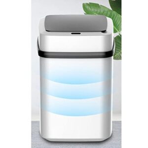 MagiDeal Automatic Touchless Motion Sensor Trash Can, 3 Gal L, Plastic, Small, Kick Touch