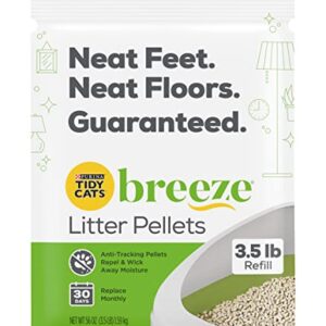 Purina Litter Tidy Cat Breeze Pellets, 3.5 lb, New 4 - Pack