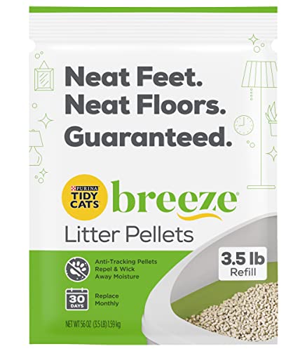 Purina Litter Tidy Cat Breeze Pellets, 3.5 lb, New 4 - Pack