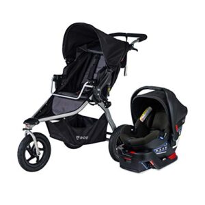 BOB Gear Rambler Travel System with B-Safe Gen2 Infant Car Seat Black