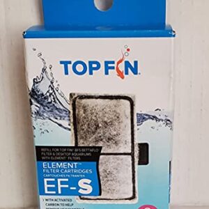 Top Fin EF-S Element Filter Cartridge 3 Month Supply 2.1 in X 3.7 in