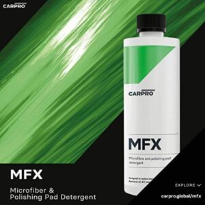 CARPRO MFX - Liter - Microfiber Detergent, Remove Oils, Waxes and Dirt from Your Microfiber Cloths to Restore Drying Towels and Buffing Cloths