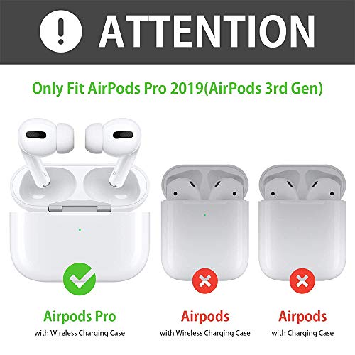 AirPods Pro Case South America Map Protective Hard AirPods Pro Case Cover Portable & Shockproof with Keychain Compatible with Apple AirPods Pro Charging Cases