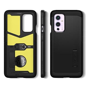 Spigen Tough Armor [Extreme Protection Tech] Designed for OnePlus 9 Case 5G [Compatible with NA & EU Versions, NOT Compatible with CH & in Versions] (2021) - Black