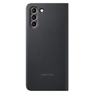 Samsung Galaxy S21+ Case, S-View Flip Cover - Black (US Version)