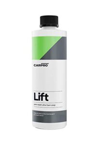 carpro lift - 500ml - pre-treat foam wash, dissolves and lifts away a large amount of dirt and grime in a completely touchless manner