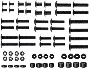 mounting dream tv mounting hardware tv mount screws kit comes with m4, m5, m6, m8 tv mount screws, includes spacers and washers, fits any tvs up to 82 inch, works with any tv wall mount md5754