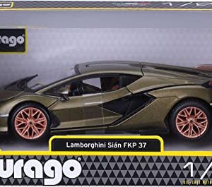 Bburago 1:24 Lamborghini Sián FKP 37 - Green