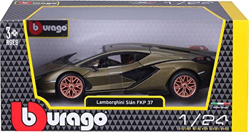 Bburago 1:24 Lamborghini Sián FKP 37 - Green