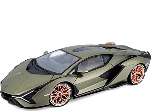 Bburago 1:24 Lamborghini Sián FKP 37 - Green