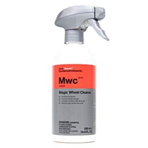 Koch-Chemie - Magic Wheel Cleaner - Powerful Rim and Rim Well Cleaner; Acid Free, Dissolves Iron Particles Using Visible Red Discoloration, Excellent Adhesion and Viscosity (500 milliliters)