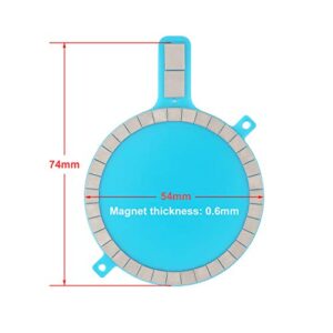 Mag Safe Case Magnet Sticker XZC 2Pcs Strong Magnetic Wireless Charging Magnet Mag Safe Sticker Magnet Circle for iPhone 12 Pro Max 12 Mini 11 Xs Xr 8 Mobile Phone Case