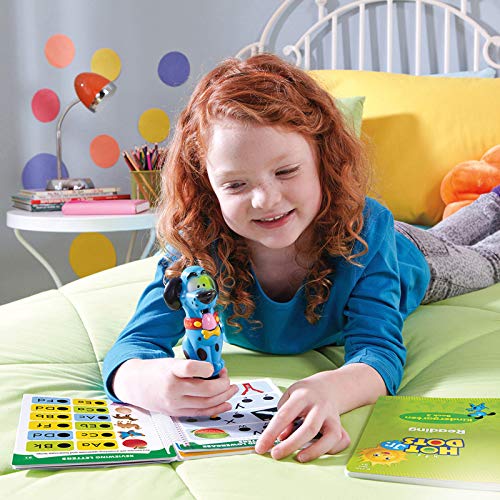 Educational Insights Hot Dots Jr. Let's Master Kindergarten Reading, Ages 5 and Up, (100 Self-Checking Lessons) & Hot Dots Jr. Beginning Phonics Card Set