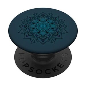 gradient phone 12 pro pacific blue & 12 pro max pacific blue popsockets popgrip: swappable grip for phones & tablets