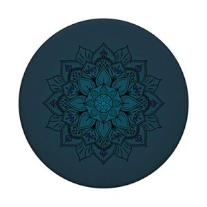 Gradient Phone 12 Pro Pacific Blue & 12 Pro Max Pacific Blue PopSockets PopGrip: Swappable Grip for Phones & Tablets