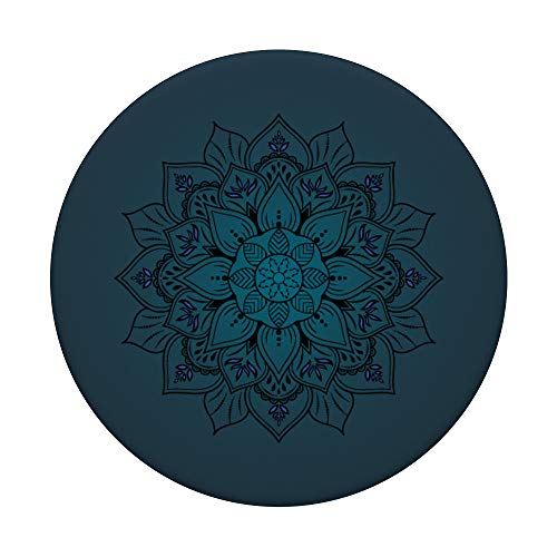 Gradient Phone 12 Pro Pacific Blue & 12 Pro Max Pacific Blue PopSockets PopGrip: Swappable Grip for Phones & Tablets