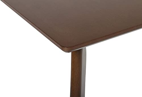 New Classic FURNITURE Morocco Rectangle Dining Table, Walnut