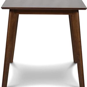 New Classic FURNITURE Morocco Rectangle Dining Table, Walnut