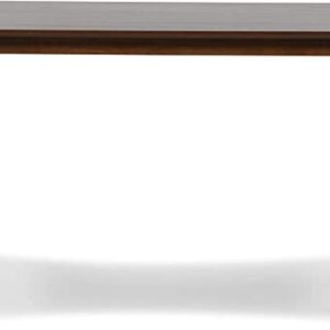 New Classic FURNITURE Morocco Rectangle Dining Table, Walnut