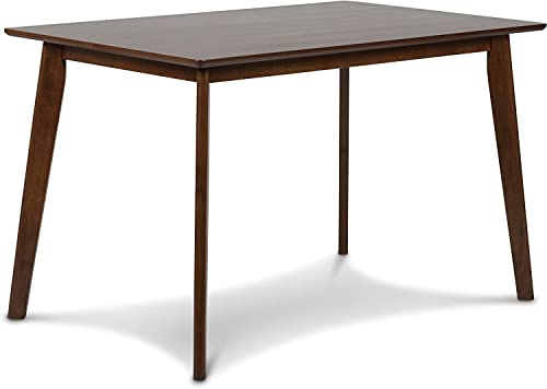 New Classic FURNITURE Morocco Rectangle Dining Table, Walnut