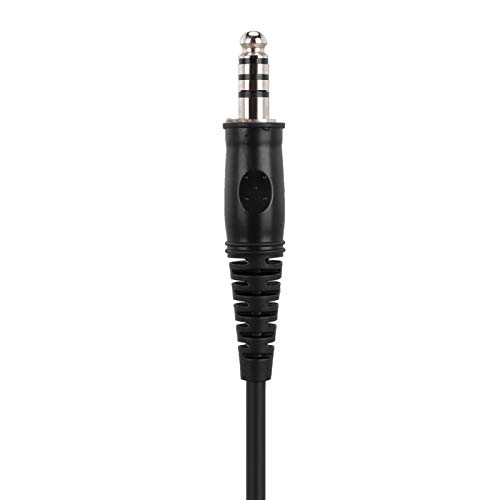 Demeras Headphone Extension Line U-92A/U to U-174/U Plugs Headphone Extension Cable Connect to Helicopter