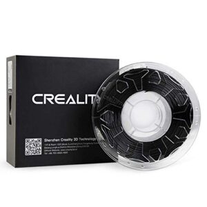 creality abs 3d printer filament 1.75 mm - black | 1kg spool (2.2 lbs) | dimensional tolerance ±0.03 mm | fit most fdm printers (1 pcs/pack)