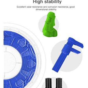 Creality ABS 3D Printer Filament 1.75 mm - Black | 1Kg Spool (2.2 Lbs) | Dimensional Tolerance ±0.03 mm | Fit Most FDM Printers (1 Pcs/Pack)