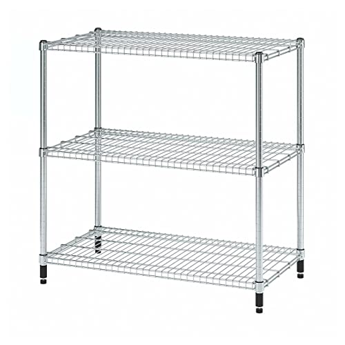 IKEA Omar Shelf Unit Galvanized 36 1/4x19 5/8x37 704.830.71