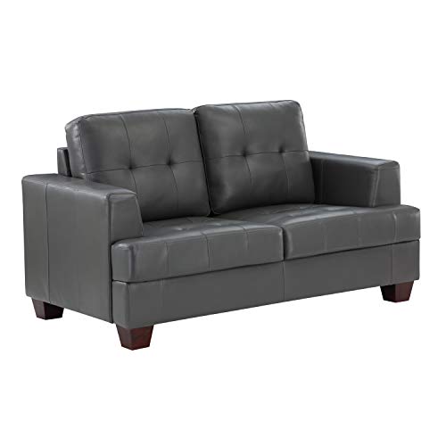 Lexicon Roff Living Room Loveseat, Gray