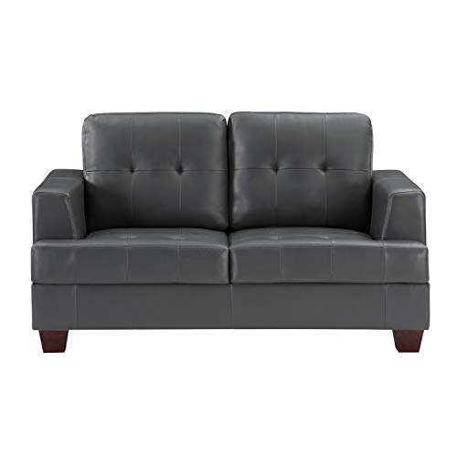 Lexicon Roff Living Room Loveseat, Gray